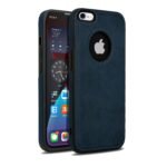 Pu Leather Case For iPhone 6 (Blue)